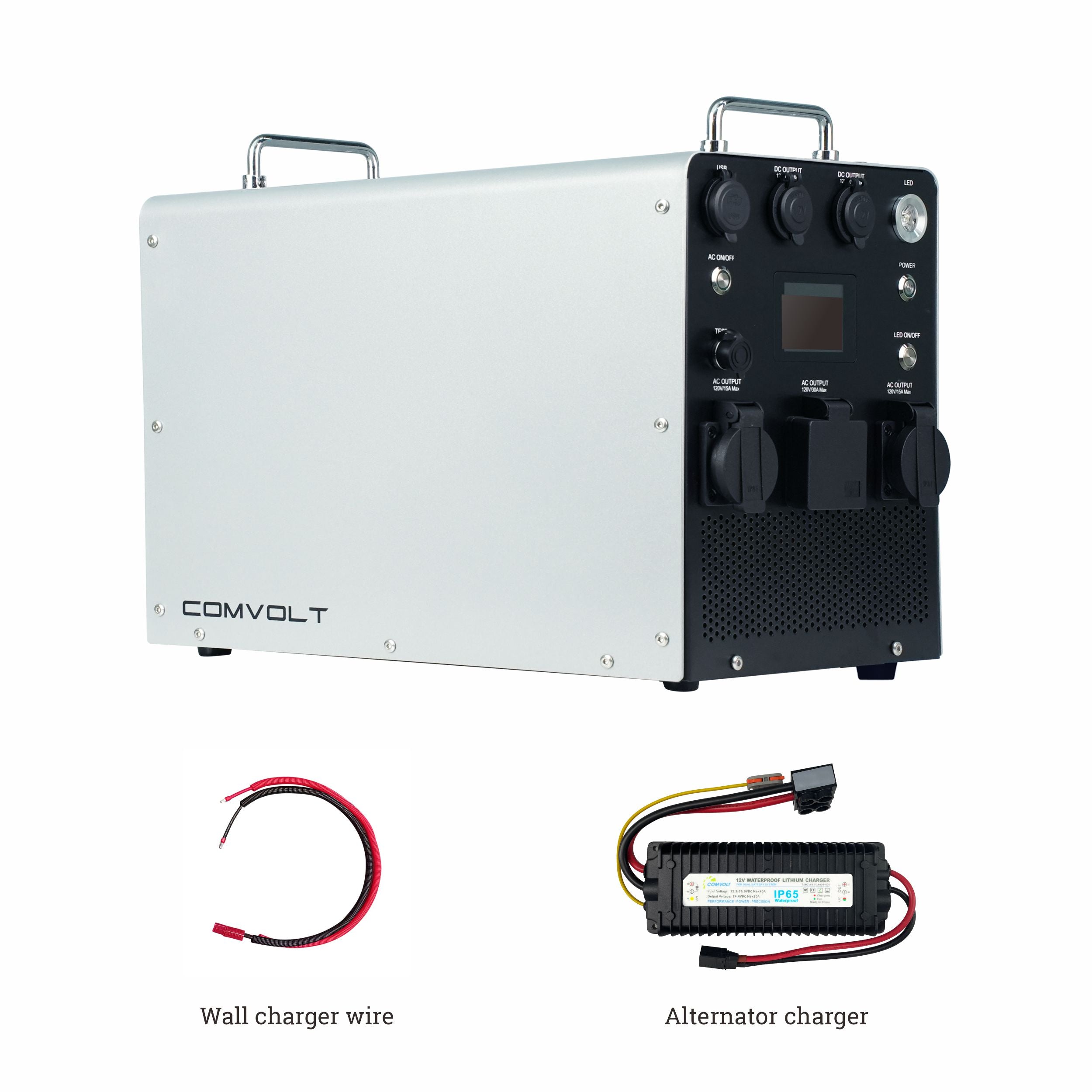 VELIT 2000R x Comvolt 6000 Plug and Power 12V AC