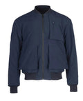 Reversible Wool Patch Bomber Jacket