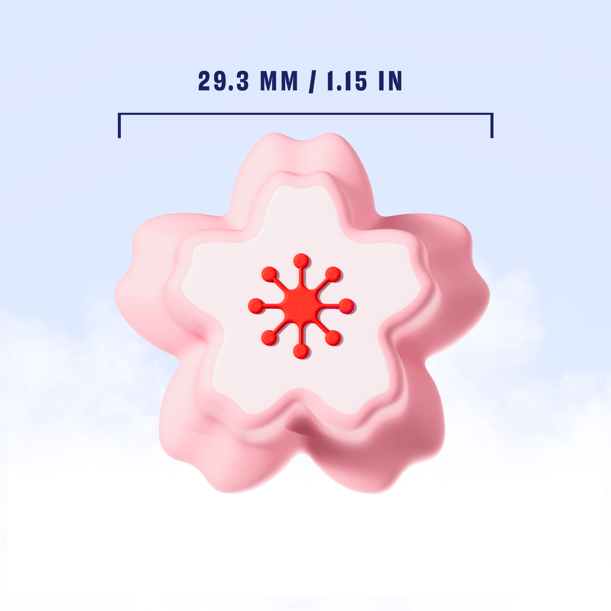Cherry Blossom Guitar Knob