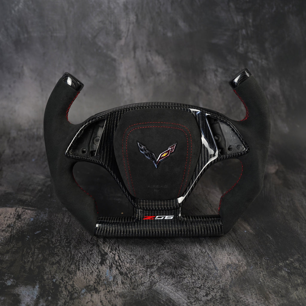 2014-2019 Corvette  C7  Custom Steering Wheel by Exclusive Steering
