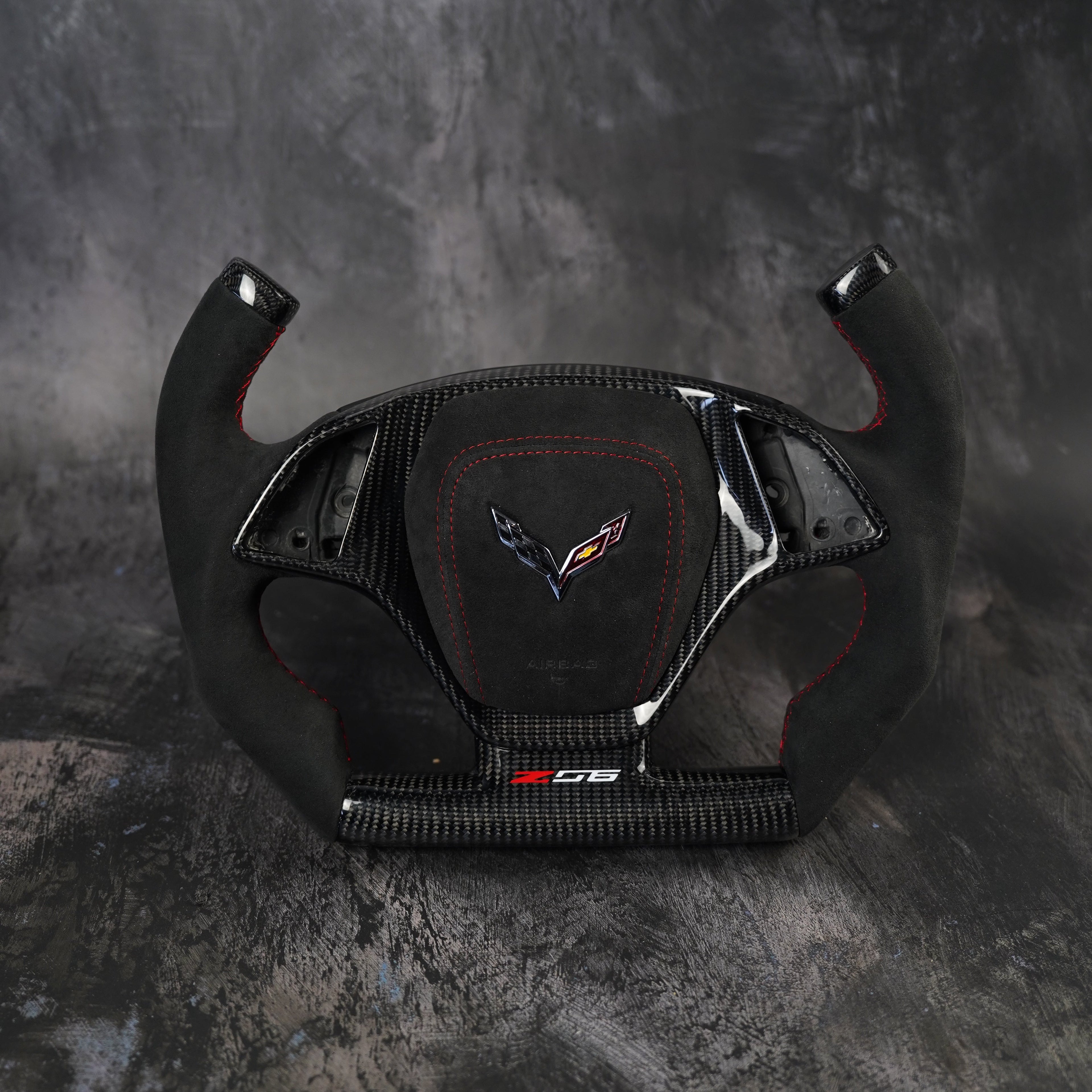 2014-2019 Corvette  C7  Custom Steering Wheel by Exclusive Steering
