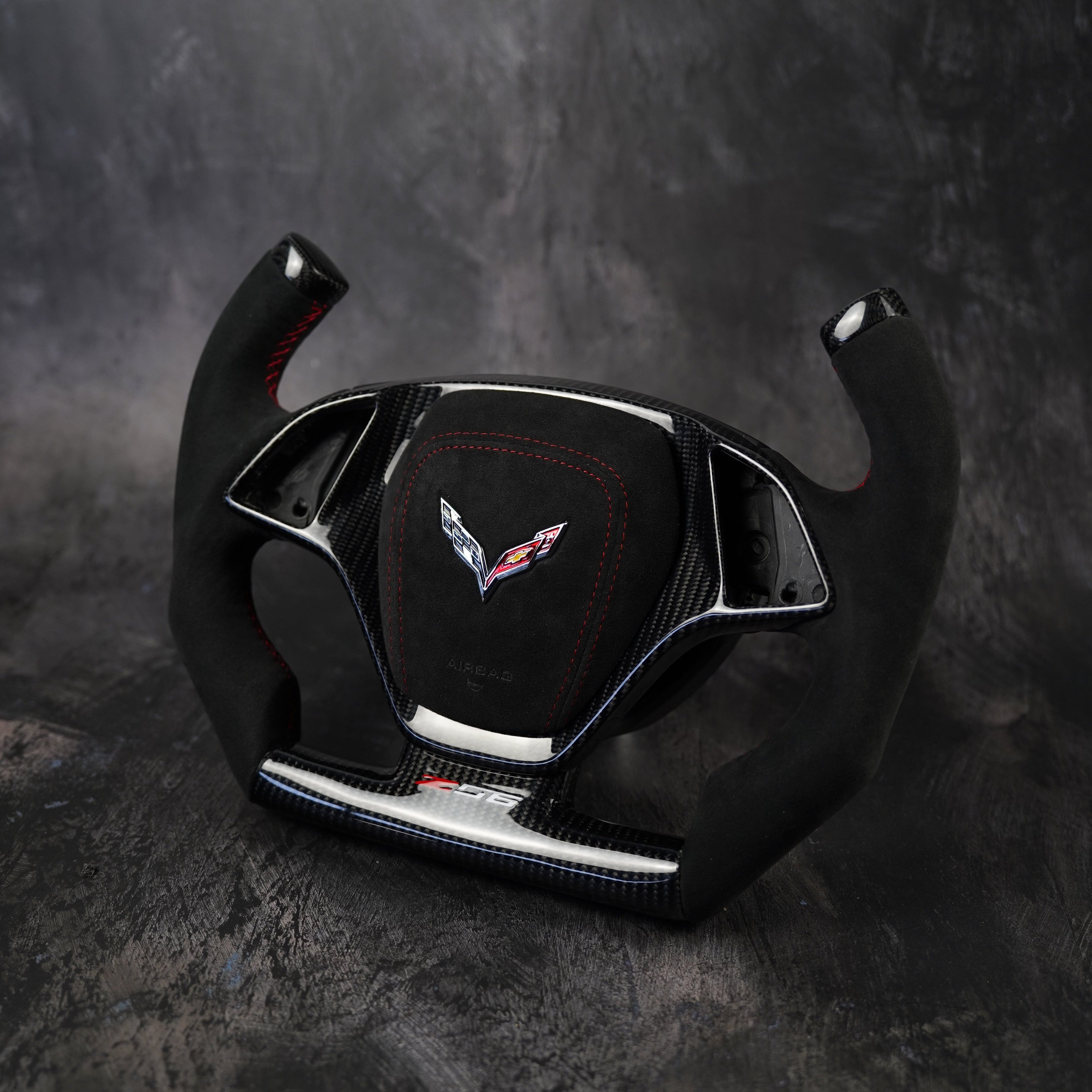 2014-2019 Corvette  C7  Custom Steering Wheel by Exclusive Steering