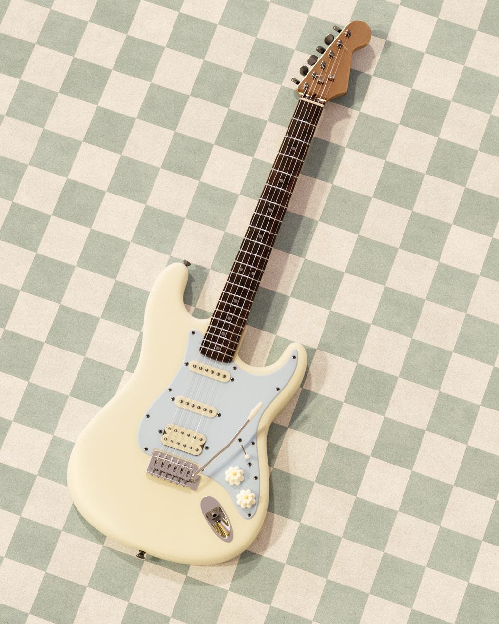 The Daisy Guitar Knob