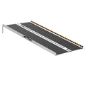 Portable Wheelchair Ramp, 5 ft 800 lbs Capacity, Non-Slip Aluminum Folding Threshold Ramp, Foldable Mobility Scooter Ramp Wheel Chair Ramp, Handicap Ramp for Home Steps, Stairs, Doorways, Curbs