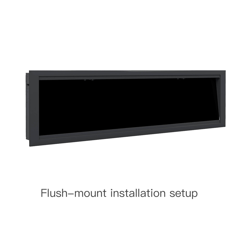 Dynasty Allegro 58-Inch Smart Linear Electric Fireplace With Heater Timer Settings [DY-BFM58] (SAK23948)