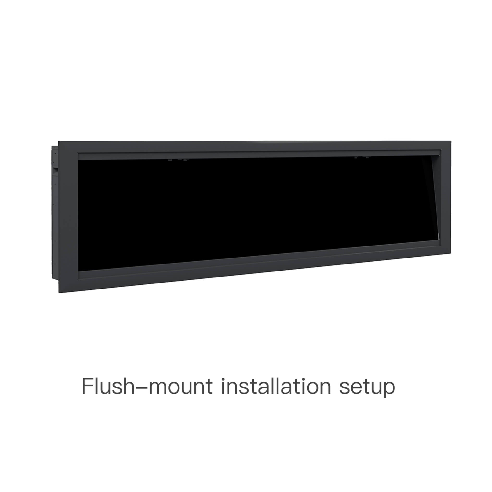 Dynasty Allegro 82-Inch Flush Mount Smart Linear Electric Fireplace [DY-BFM82] (SAK29014)