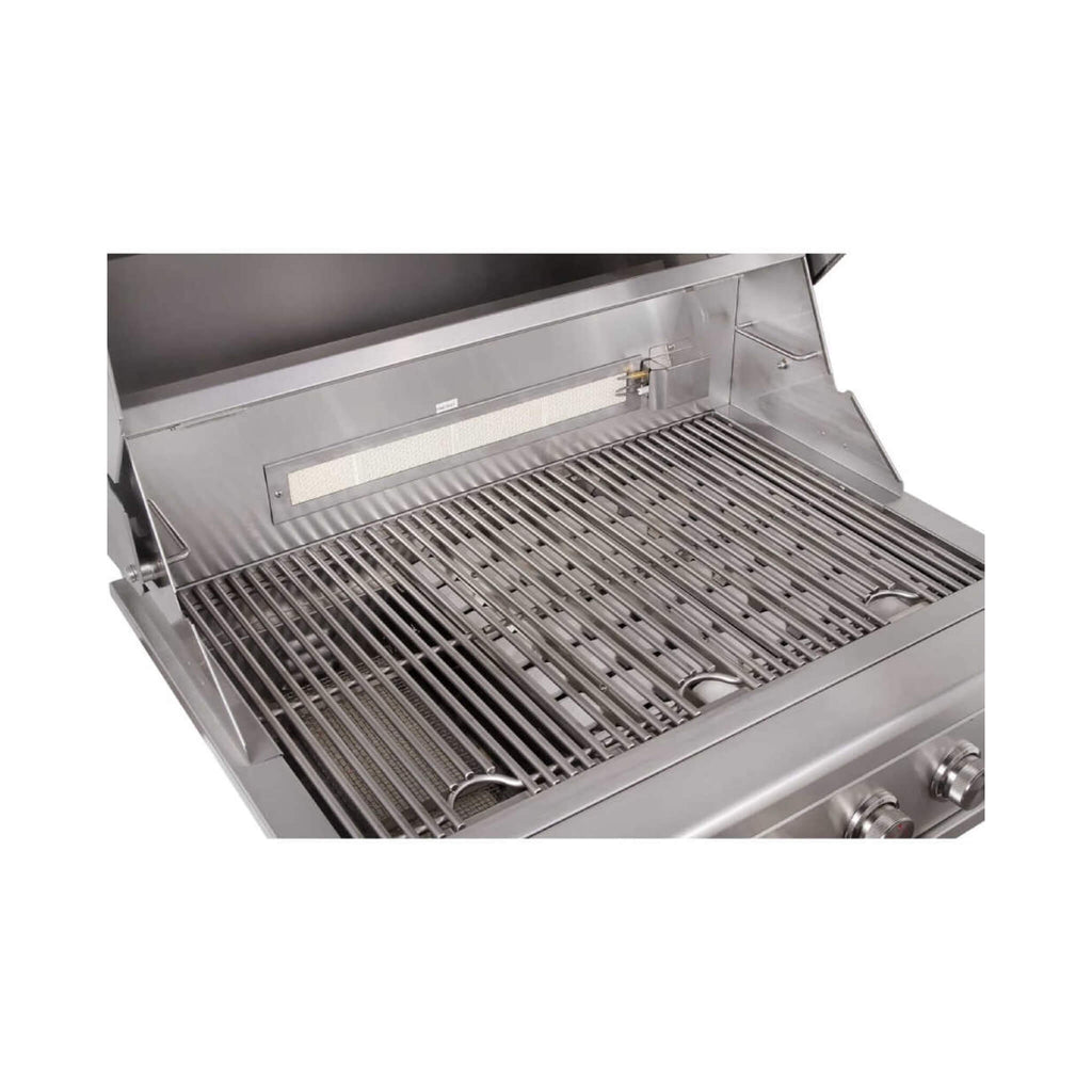 Edgestar 89K BTU 42-Inch Freestanding Grill And Cart With Rotisserie And Lighted Knobs [GRL420FS] (SAK56935)