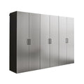 Extra Large Heavy-Duty 96-Inch Garage Cabinet Storage Set With Soft-Close Doors And Adjustable Shelves (SAK74369)