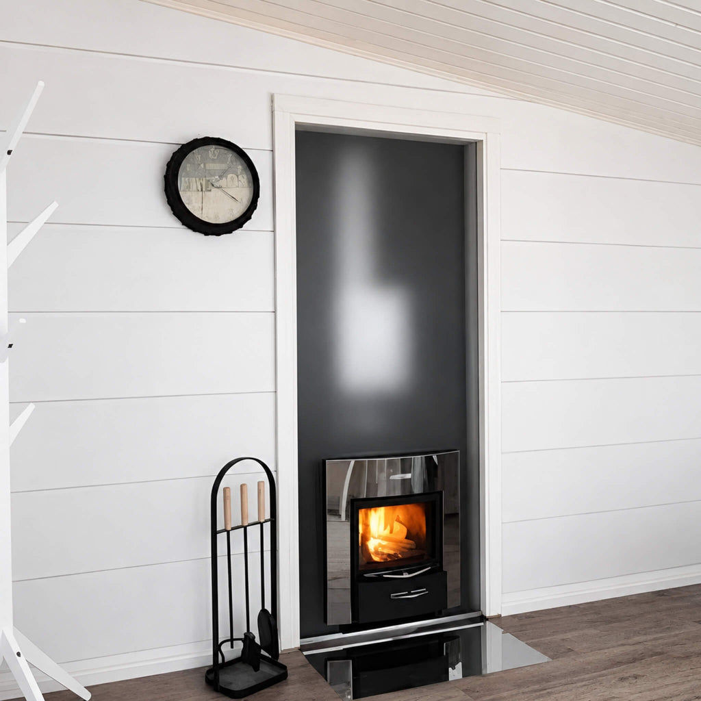 Harvia Duo Series Stainless Steel Wood Sauna Stove With Sauna Stones [WK200SLUX/WK360SLUX] (SAK68420)