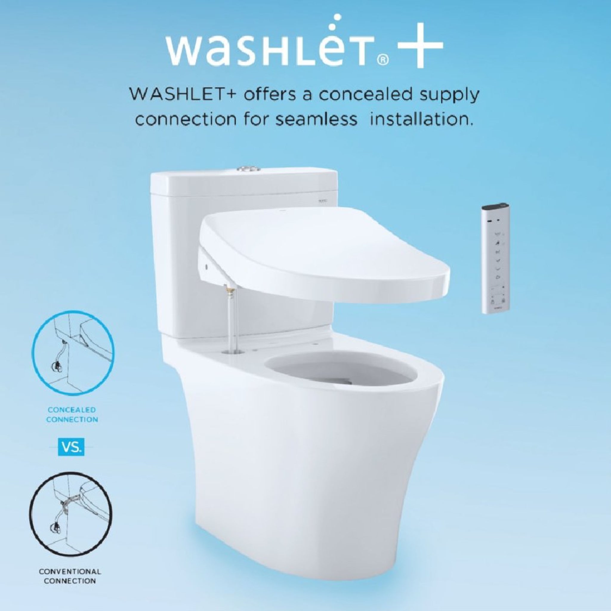 [MW6243084CEFG#01] TOTO Legato Washlet C5 Bidet Seat With 1.28 GPF One Piece Elongated Toilet (SAK78521)