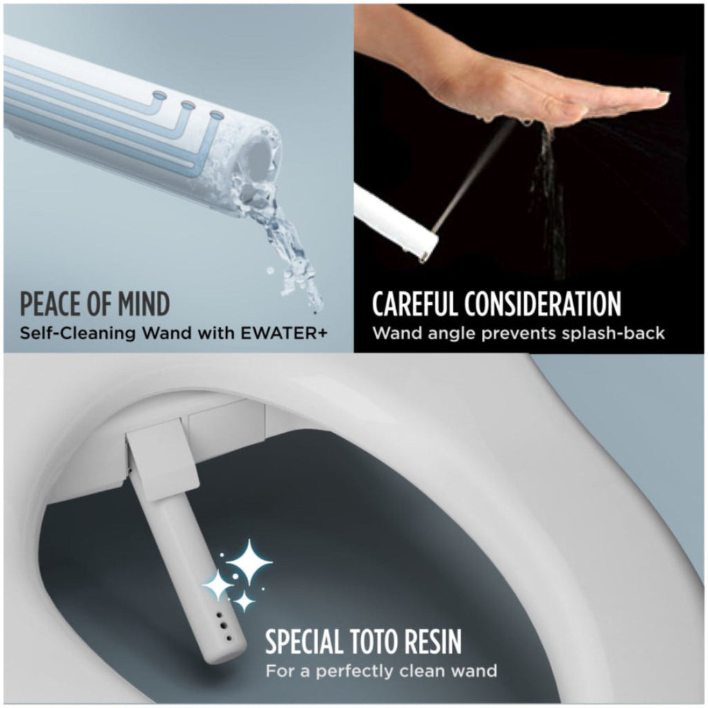 [MW7764736CEFG.10#01] TOTO Drake 1.28 GPF Universal Height Toilet With S7A Auto Open Bidet Seat And 10" Rough In (SAK32529)