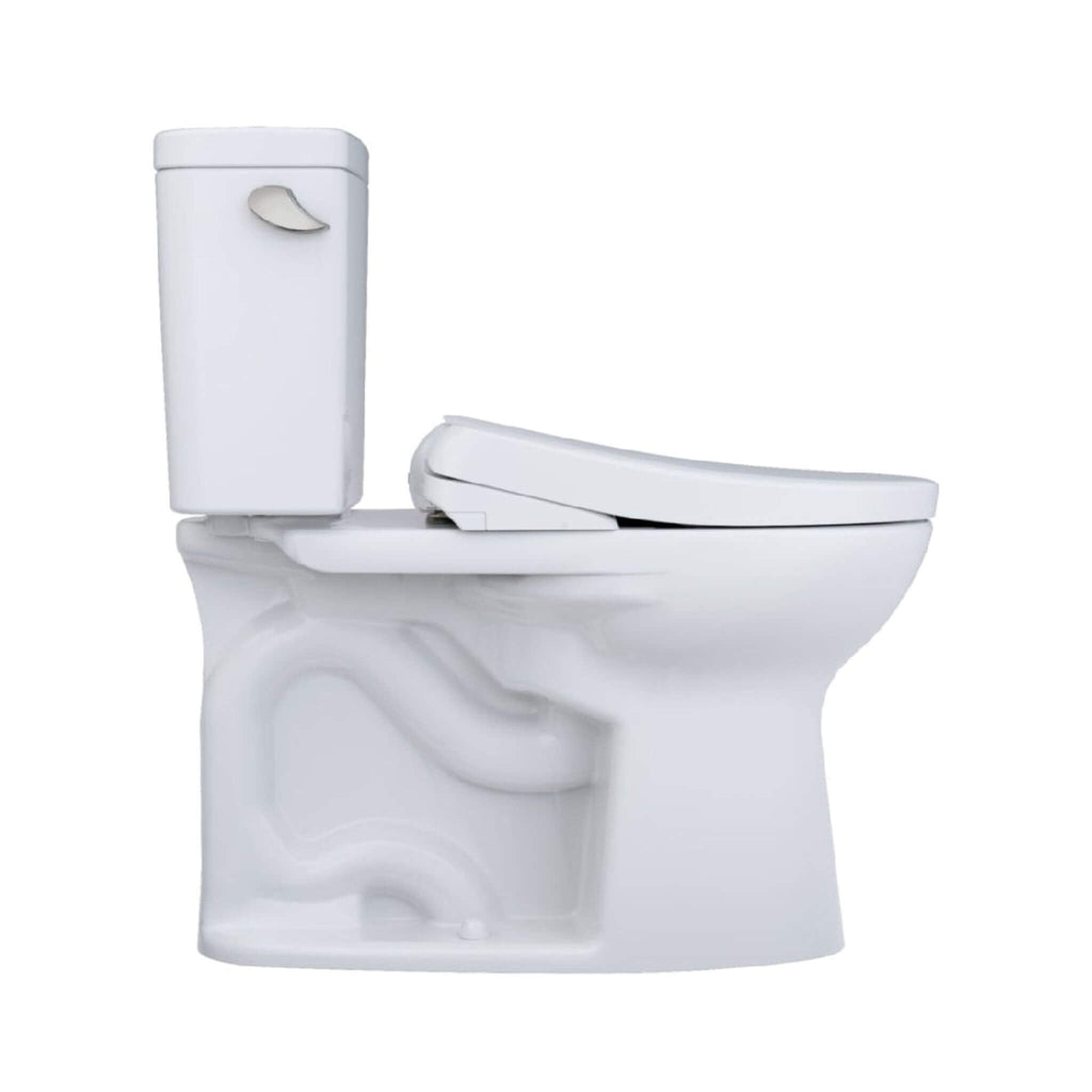 [MW7764736CEG#01] TOTO Drake 1.28 GPF Two Piece Washlet Elongated Toilet Seat With S7A Heated Auto Open/Close Lid (SAK64105)