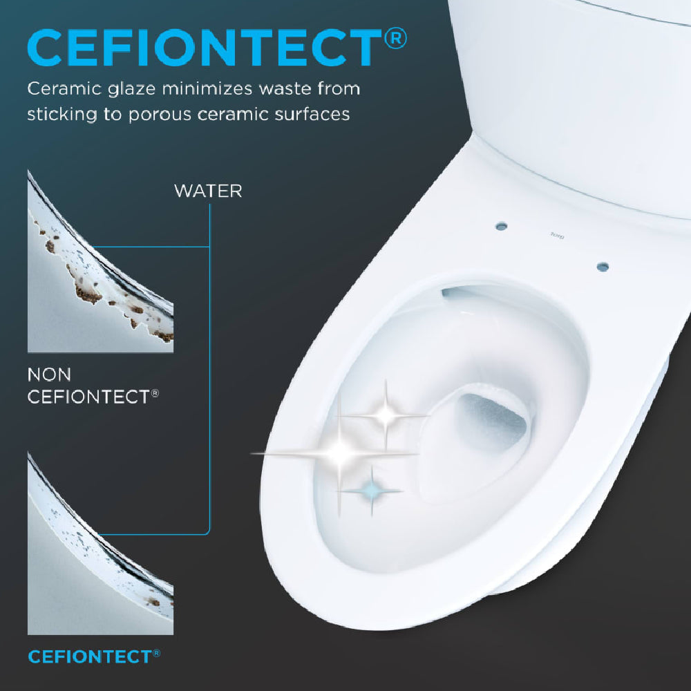[MW7764736CSFGA#01] TOTO Drake 1.6 GPF Elongated Toilet With S7A Auto Open Bidet Seat And EWater (SAK15280)