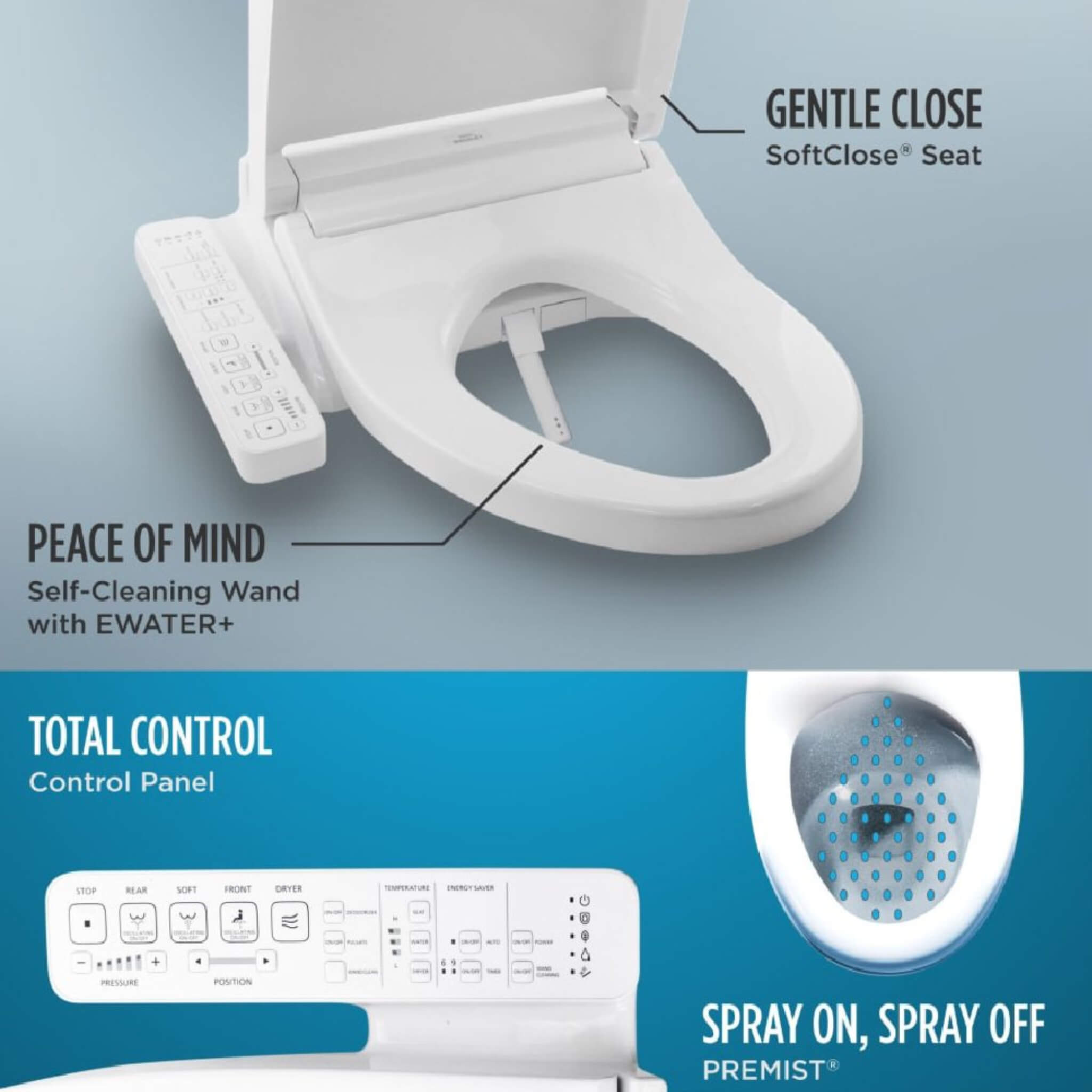 [MW7863074CEFG.10#01] TOTO Drake Washlet C2 With 1.28 GPF Universal Height Bidet Toilet (SAK70451)