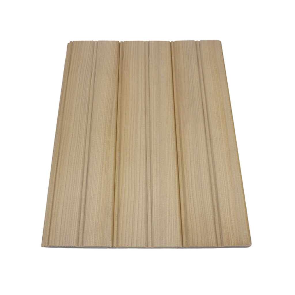 Prosaunas Hemlock 1X4 Vertical Grain T&G V2E Sauna Bench Wood [WOOD631] (SAK97532)