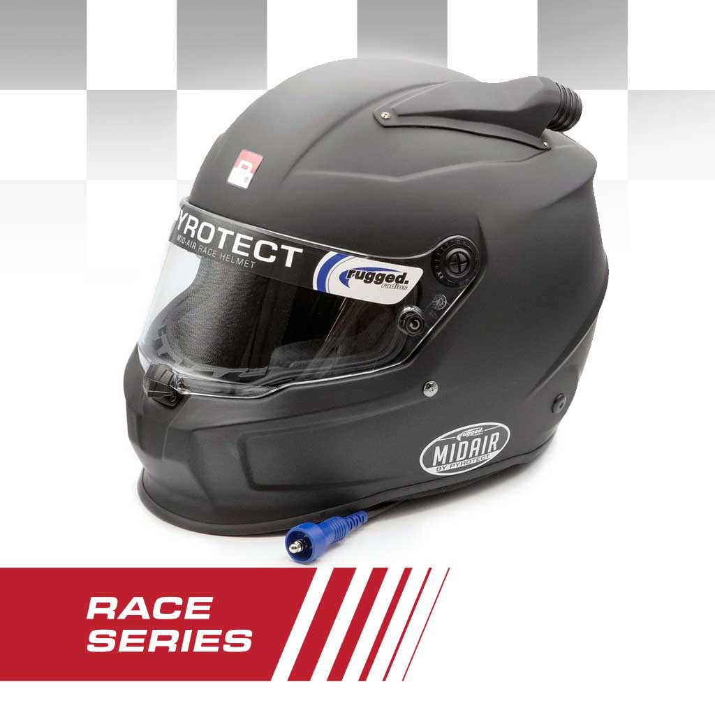 Pyrotect MIDAIR RACE Helmet Wired OFFROAD - Small