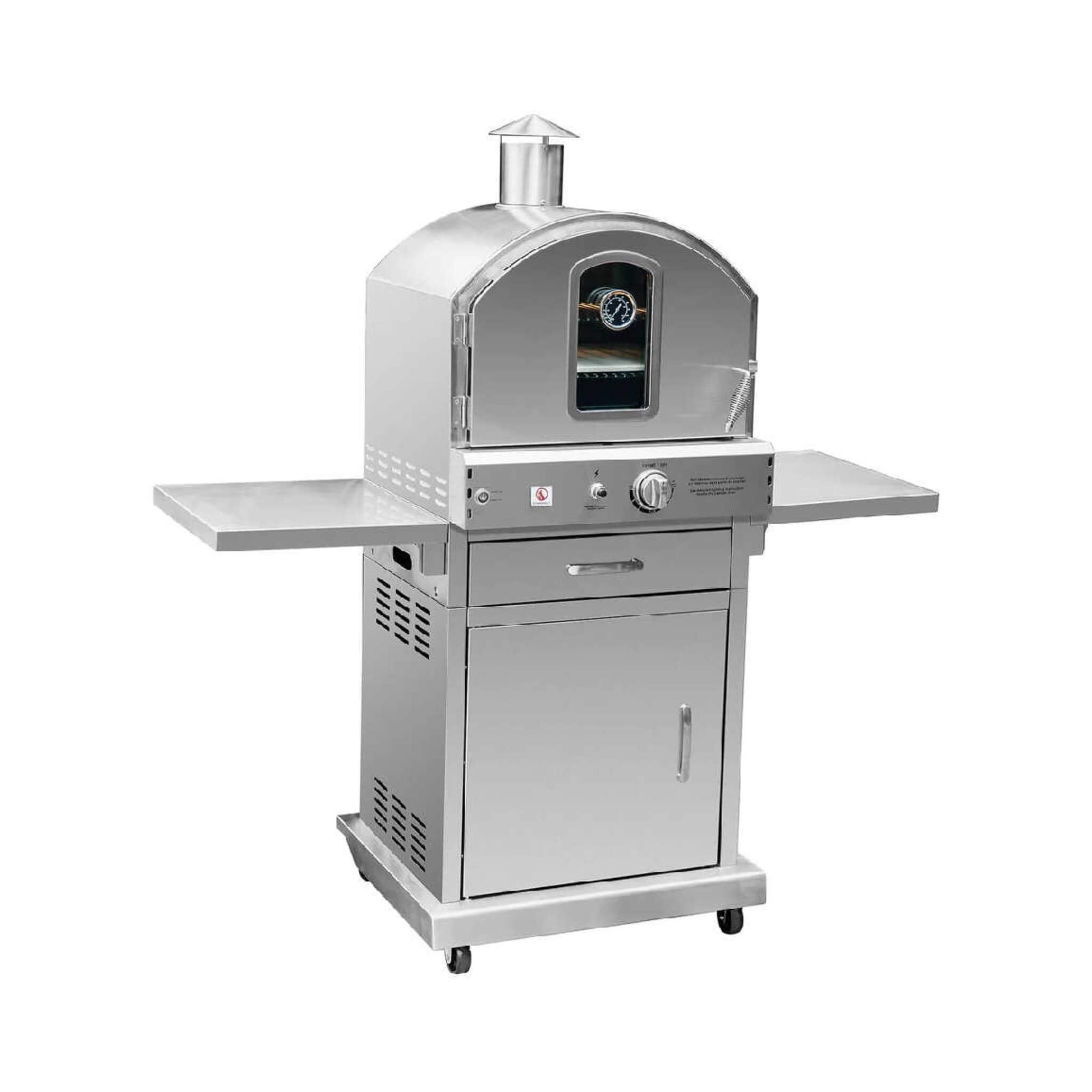 Summerset 60" Outdoor Freestanding Gas Pizza Oven [SS-OVFS-LP/NG] (SAK17543)