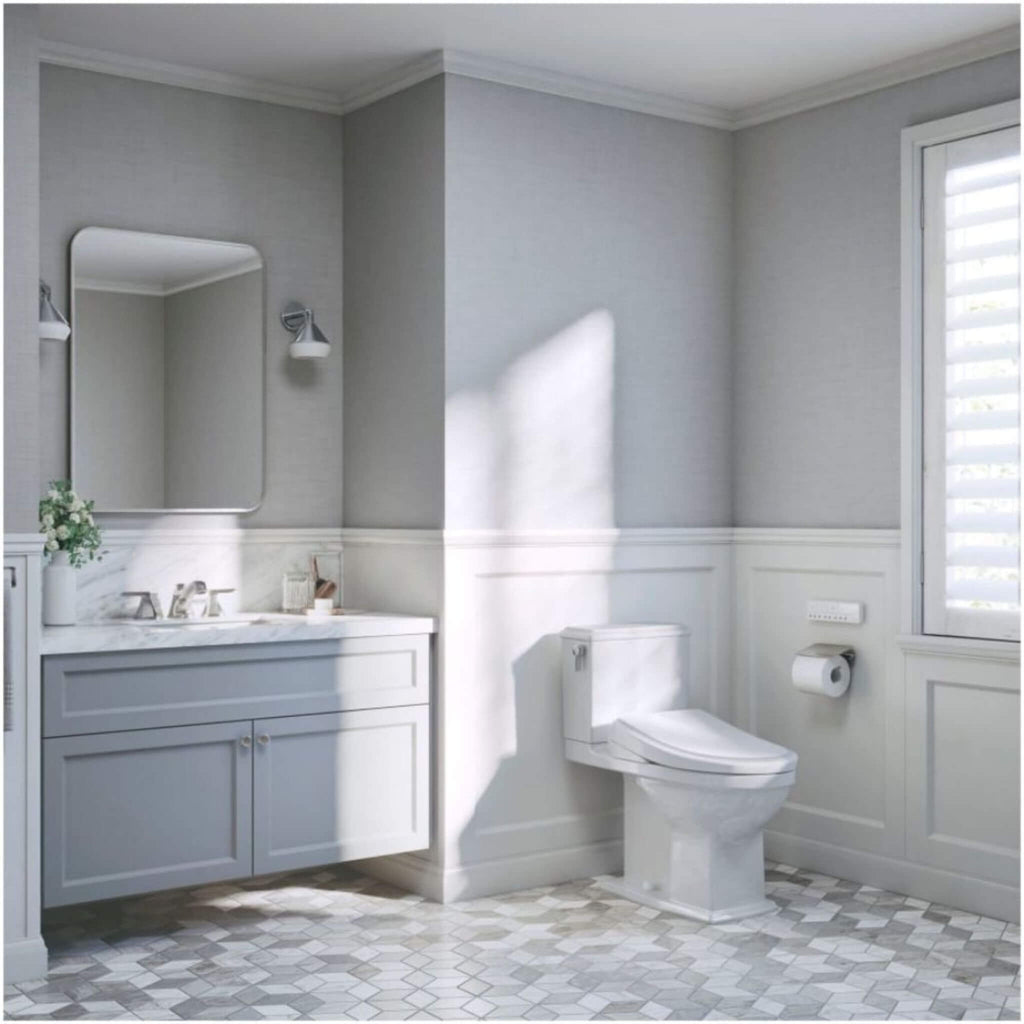 [SW4734AT40#01] TOTO S7A Washlet Elongated Bidet Toilet Seat With EWater And Classic Contemporary Lid (SAK29827)